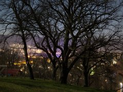 This picture was taken in Eningen Germany and shows a view to Reutlingen This picture was taken in Eningen Germany and shows a view to Reutlingen