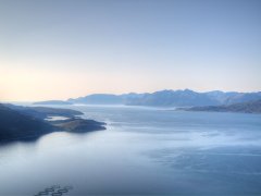 On the way to Oskfjordhamn Troms Norway On the way to Oskfjordhamn Troms Norway