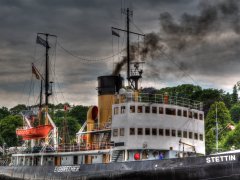 Museeum icebreacker vessel Stettin Elbe Hamburg Germany Museeum icebreacker vessel Stettin Elbe Hamburg Germany
