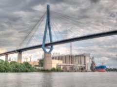 Köhlbrandbrücke Hamburg Germany Köhlbrandbrücke Hamburg Germany