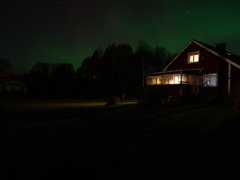 Aurora borealis, Östanås, Karlstad, Värmland, Sweden Aurora borealis, Östanås, Karlstad, Värmland, Sweden