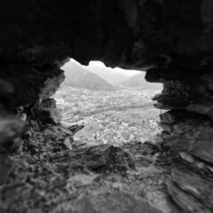 This picture was taken from Katzenburg on Calanda Chur Graubünden Switzerland.